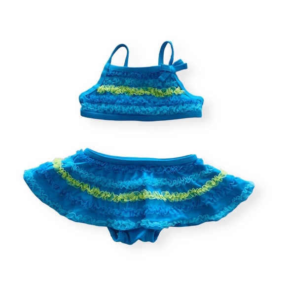 Koala Kids Ruffle Bikini Size 6-9 Months - Picture 1 of 12